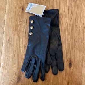 Michael Kors Leather Gloves-NWT